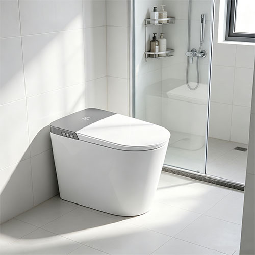 Floor Standing Smart Toilet BCMBZ37-W - Image 2
